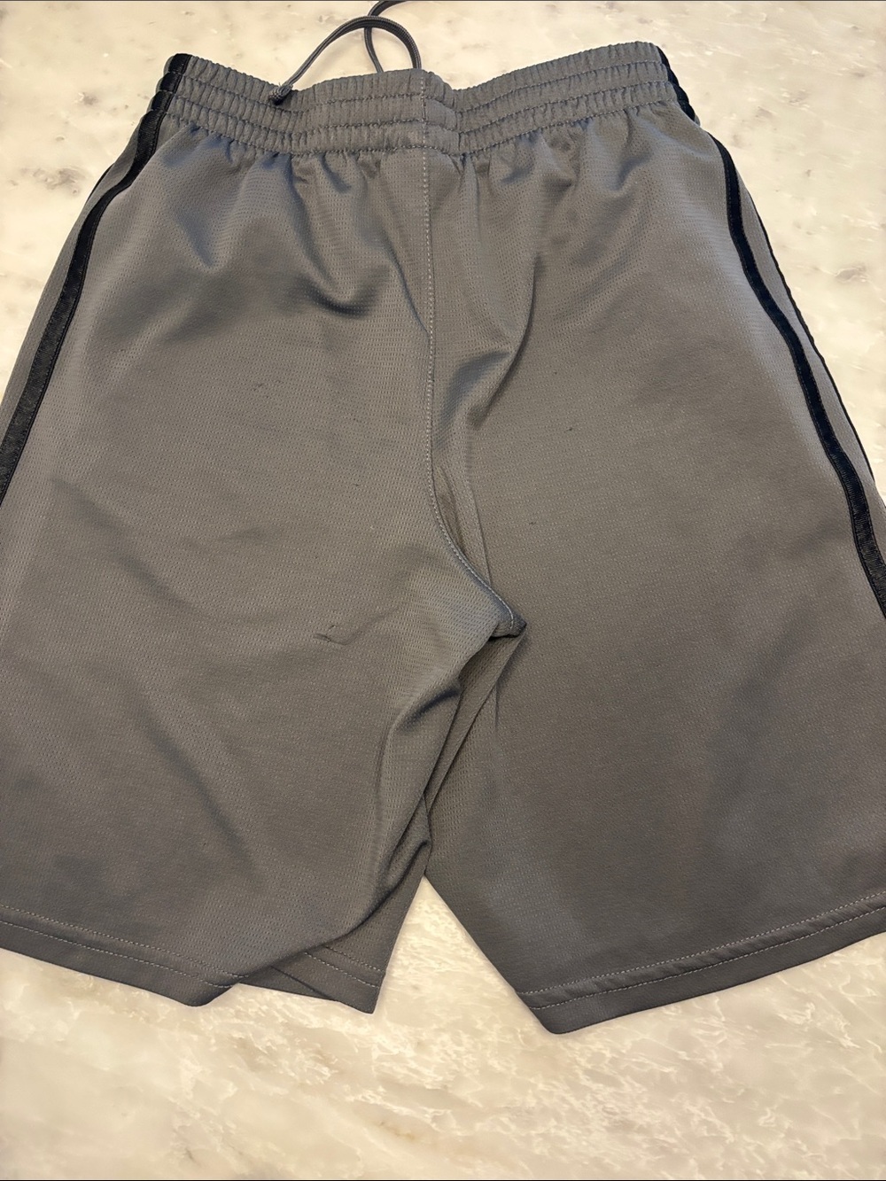 Adidas Kids Athletic Shorts Duo - Blue & Gray - Picture 5 of 6